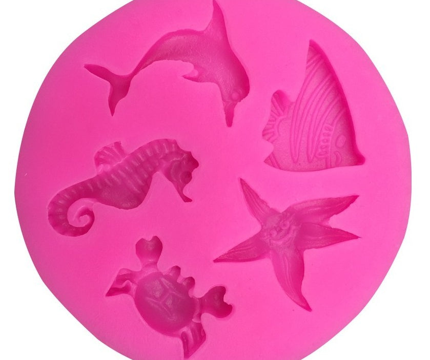 Collezione di stampi in silicone 3d per feste a tema