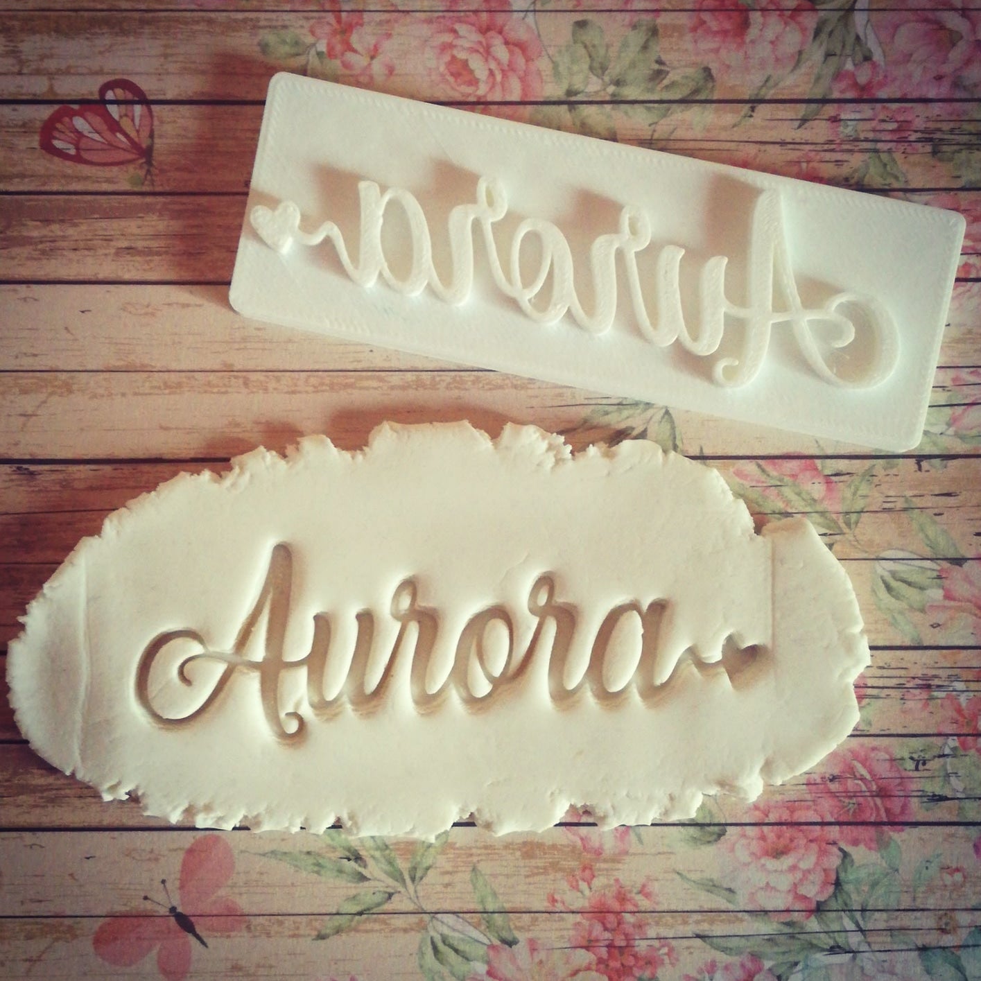 Collezione di stampi per biscotti con nome personalizzabile