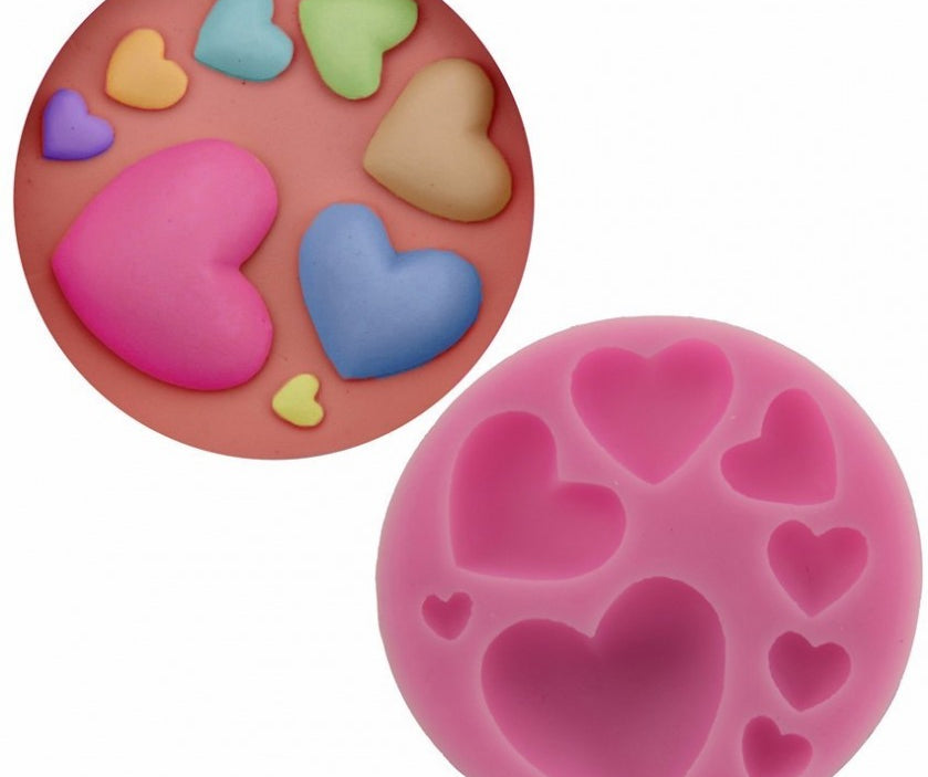 Stampi in silicone 3d a tema San Valentino