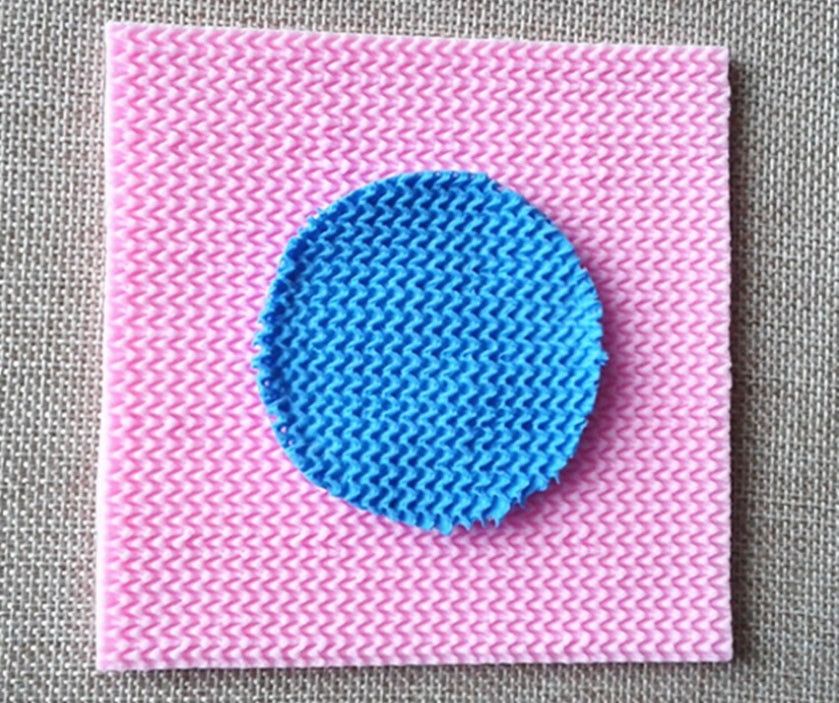 Collezione di stampi in silicone 3d per creare effetti e texture