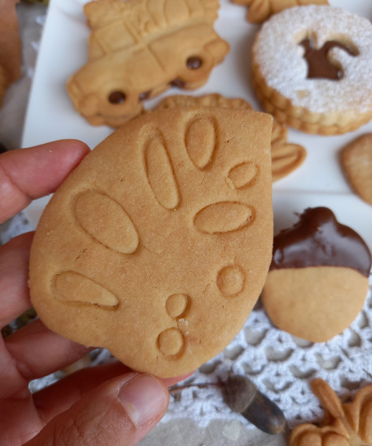 Stampo per biscotti a forma di Foglia 3