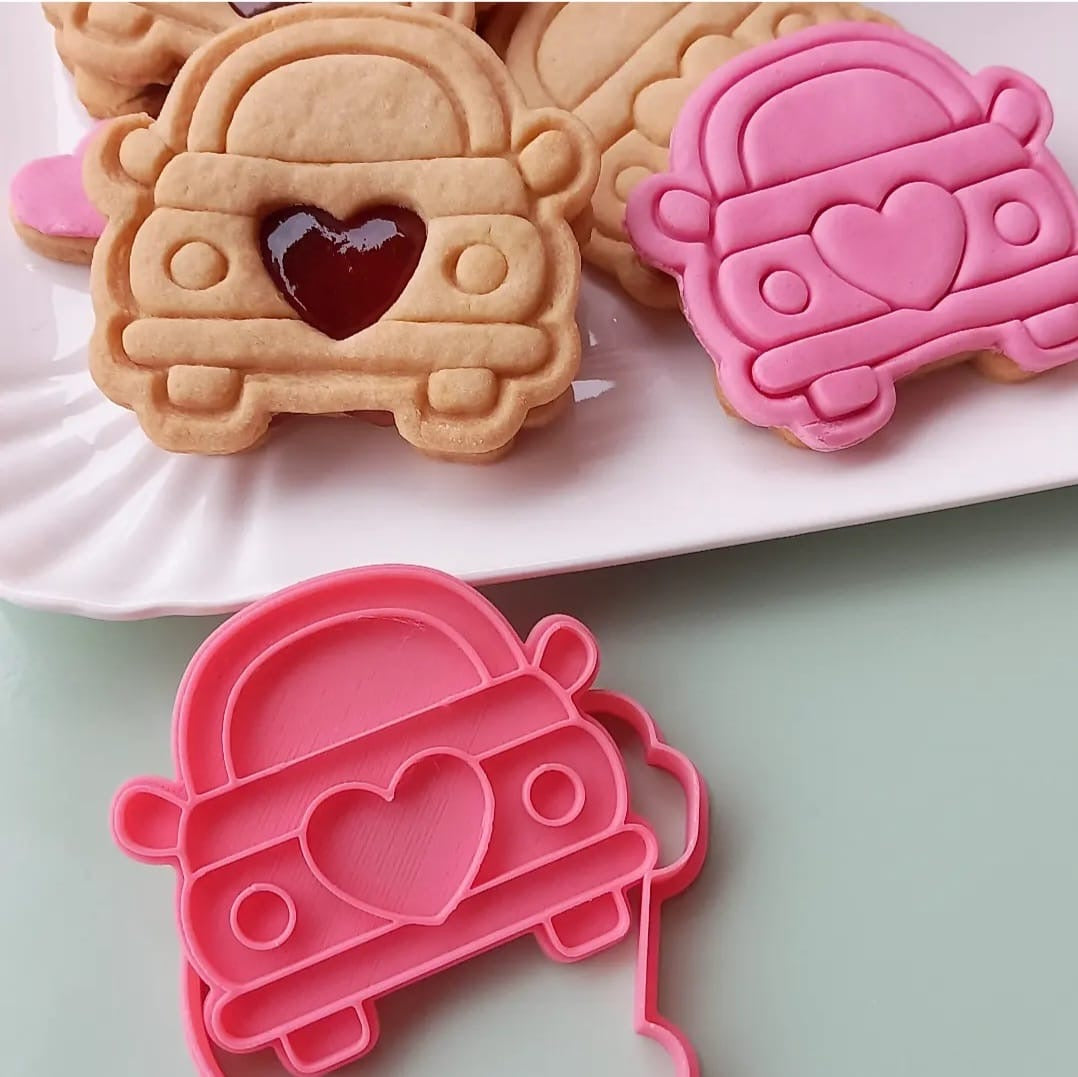 Macchina con cuore (3 pz)
