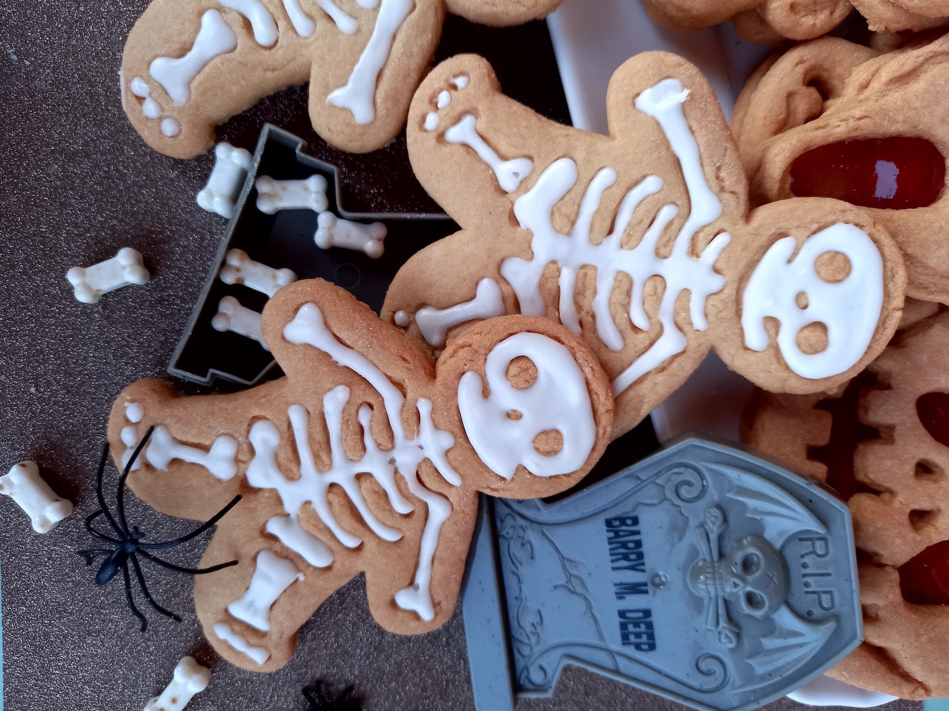 Stampo per biscotti a forma di Omino scheletro ghiaccia