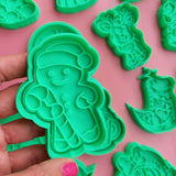 Stampo per biscotti a forma di Omino con lecca lecca