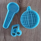 Stampo per biscotti Set Musica