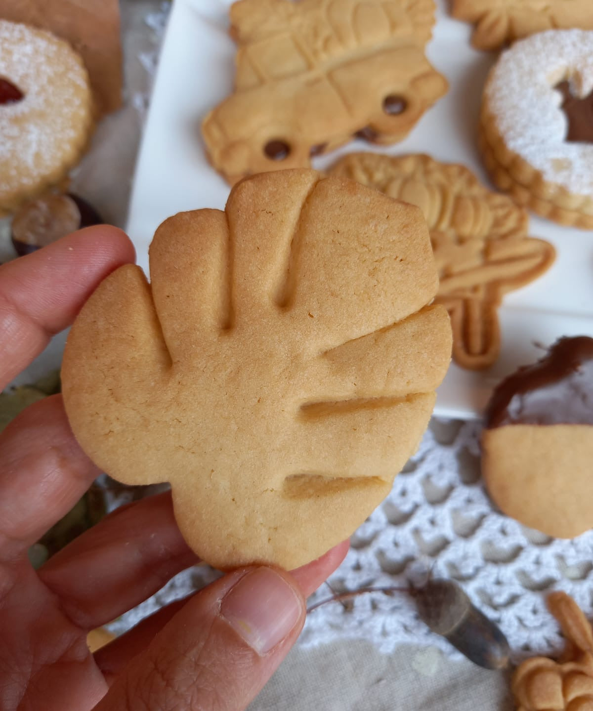 Stampo per biscotti a forma di Foglia 4