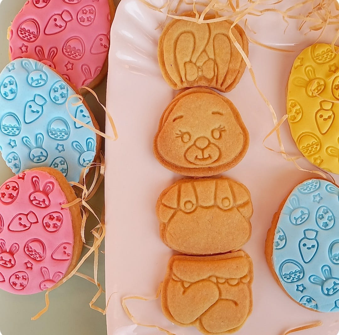 Stampo per biscotti a forma di Coniglio scomposto (h 20 cm)