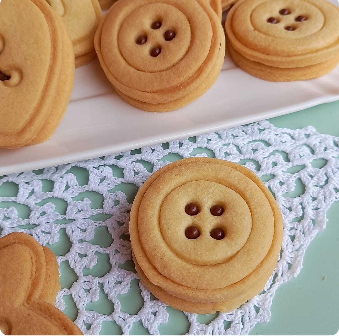 Stampo per biscotti a forma di Bottone tondo