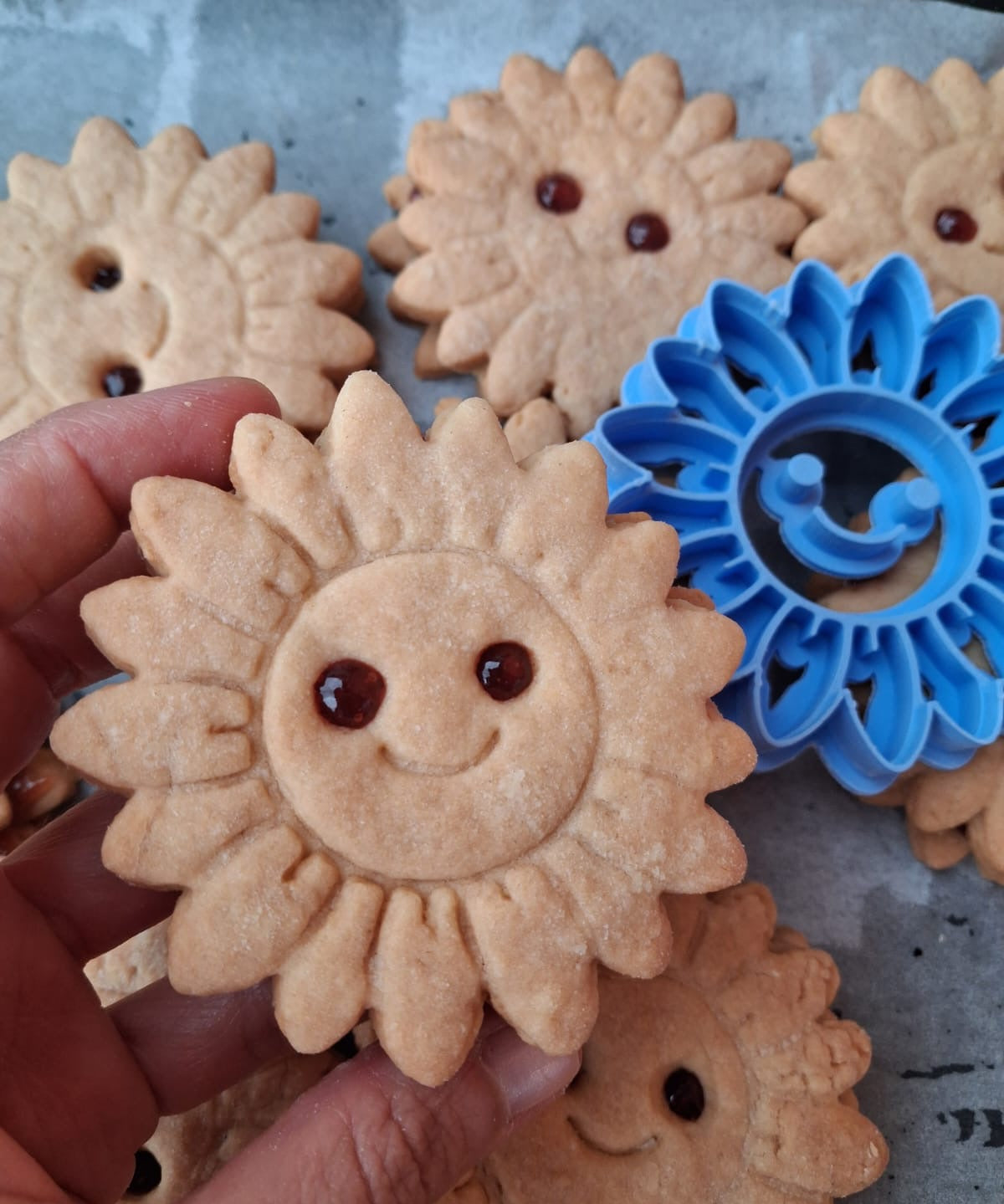 Stampo per biscotti a forma di Sole sorridente