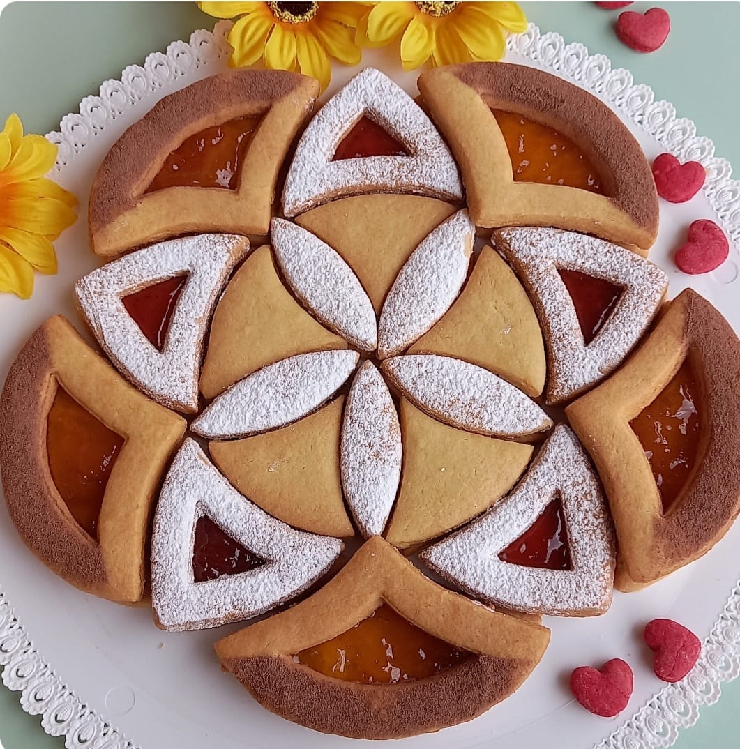 Stampo per biscotti a forma di Biscotorta Maria Carla (6 pz)
