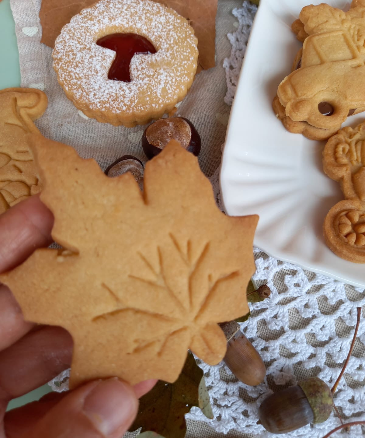 Stampo per biscotti a forma di Foglia 2