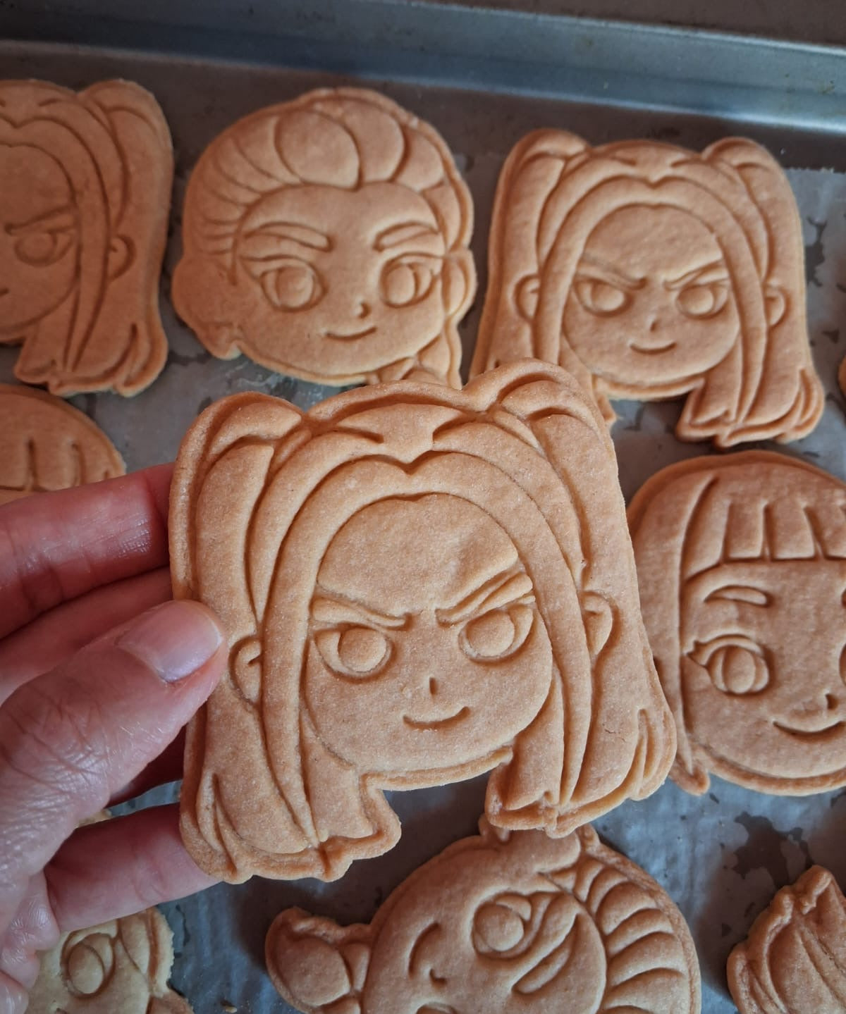 Stampo per biscotti a forma di Demon Hunters 2