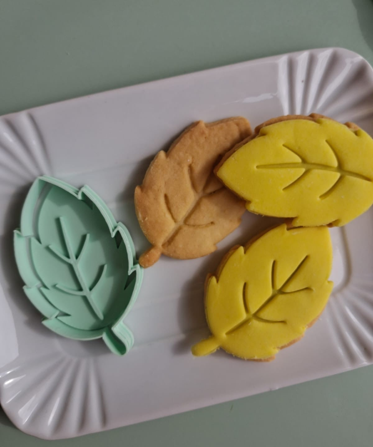 Stampo per biscotti a forma di Foglia 7