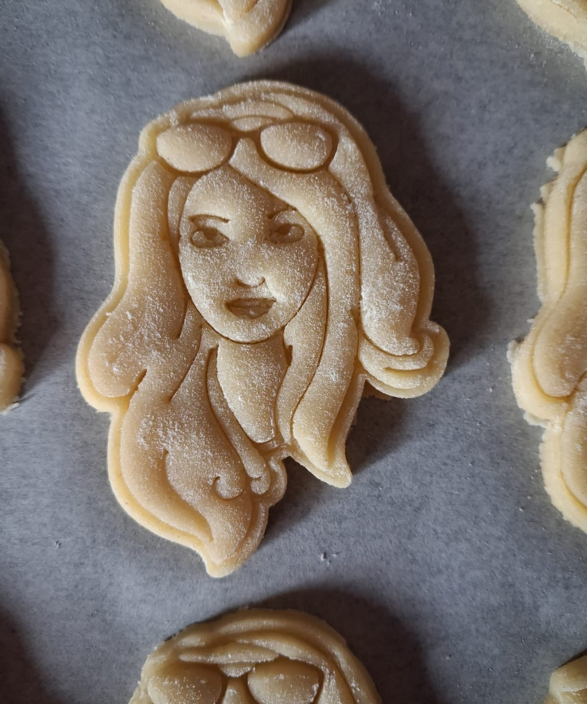 Stampo per biscotti a forma di Donna Glamour