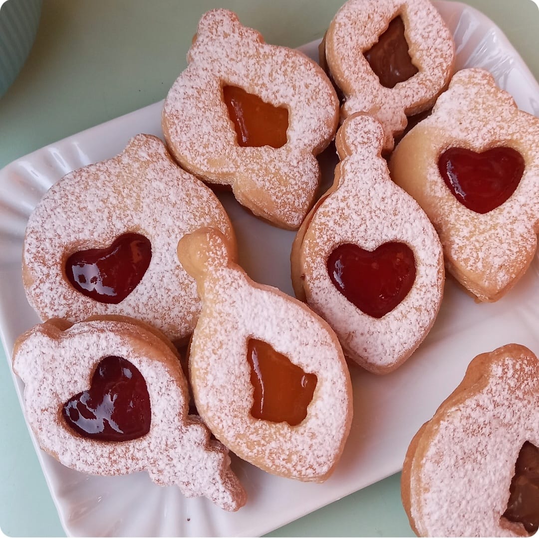 Stampo per biscotti a forma di Palla Di Natale lunga farcita (3 pz)