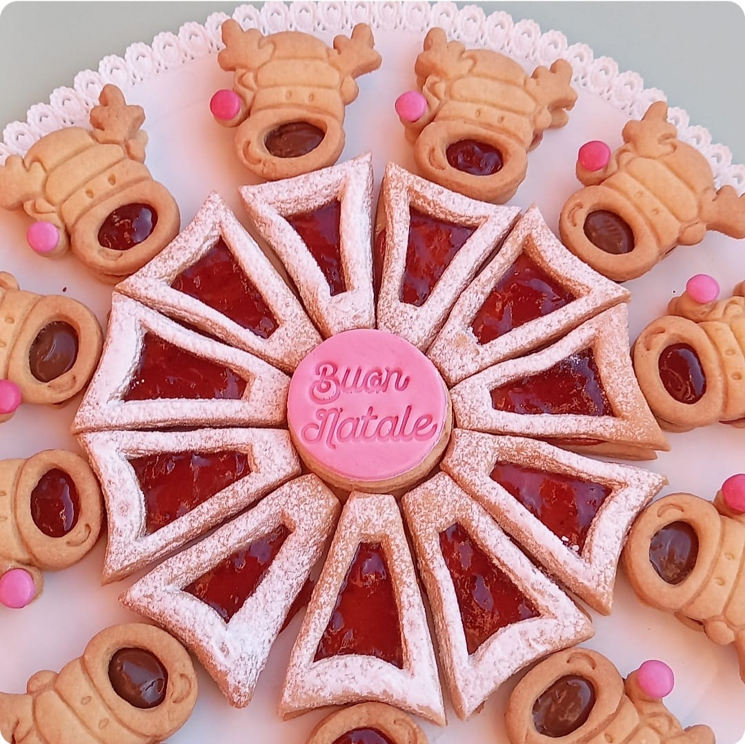 Stampo per biscotti a forma di Biscotorta Renna (6 pz)