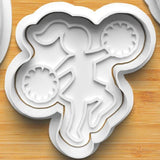 Stampi per biscotti a forma di Cheerleader 2