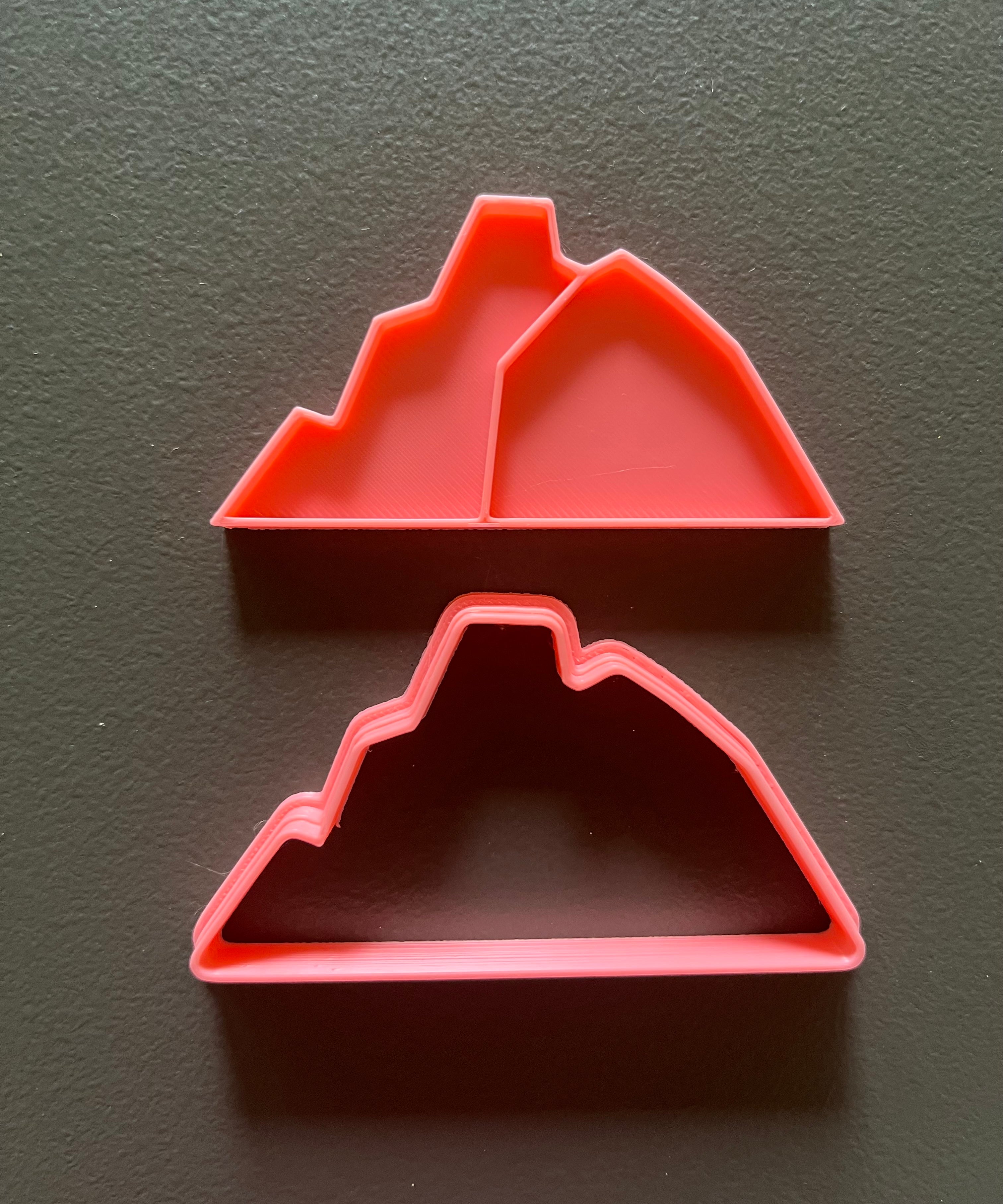 Stampo per biscotti a forma di Monte Cervino