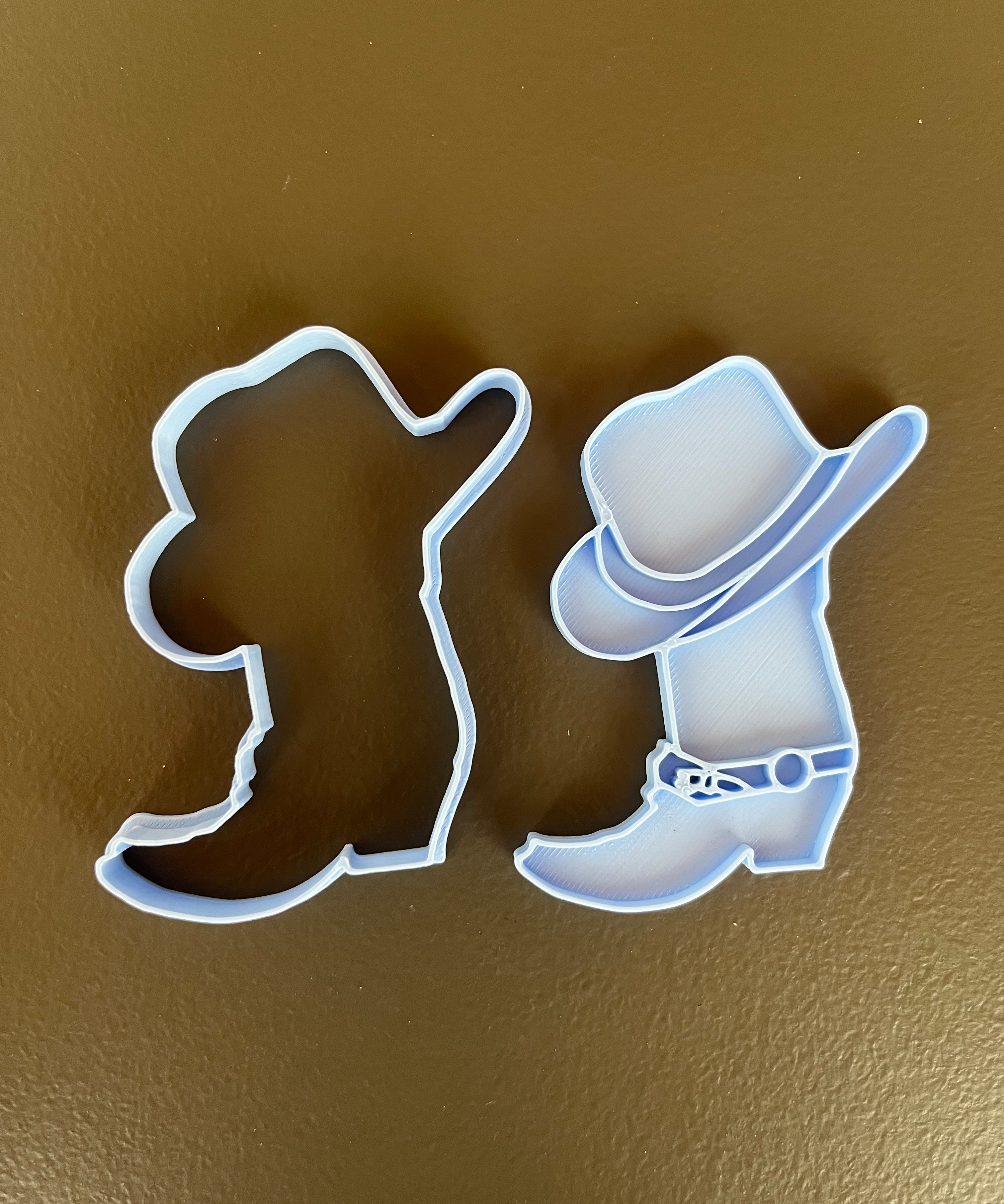 Stampo per biscotti a forma di Stivale Cow Boy con dettagli 2