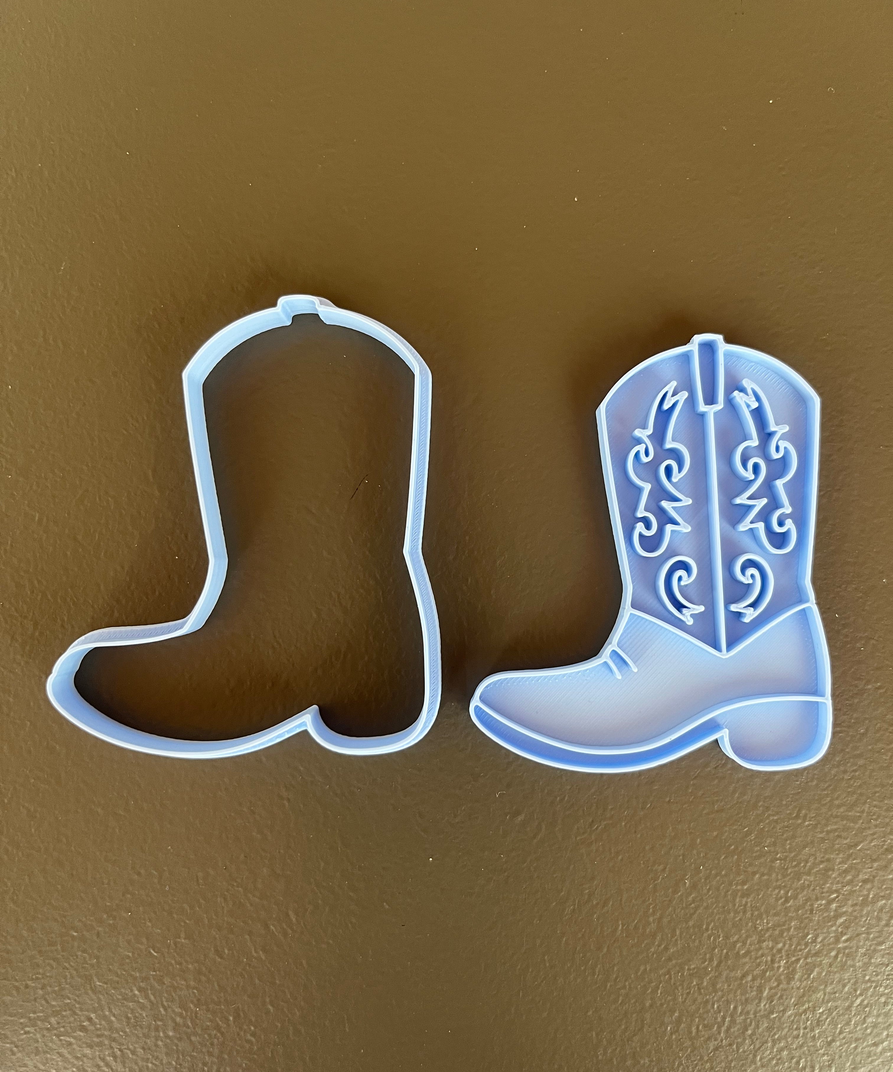 Stampo per biscotti a forma di Stivale Cow Boy con dettagli 1
