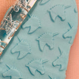 Mattarello per biscotti Texture Unicorno (16 cm)