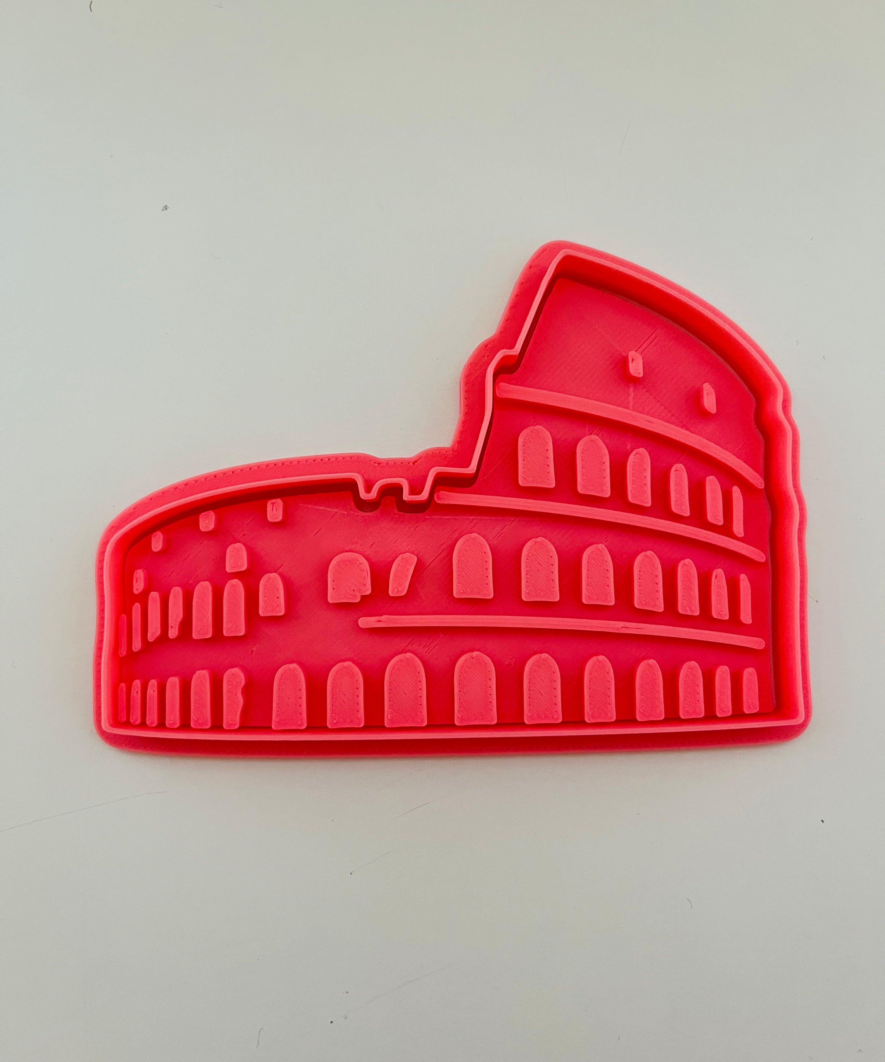 Stampo per biscotti a forma di Colosseo Roma