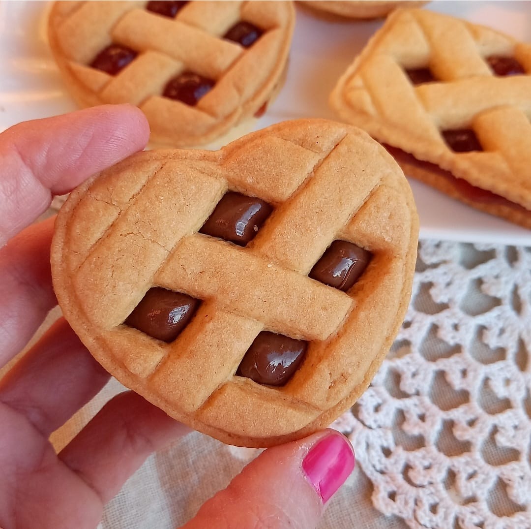 Stampo per biscotti a forma di Crostatina cuore