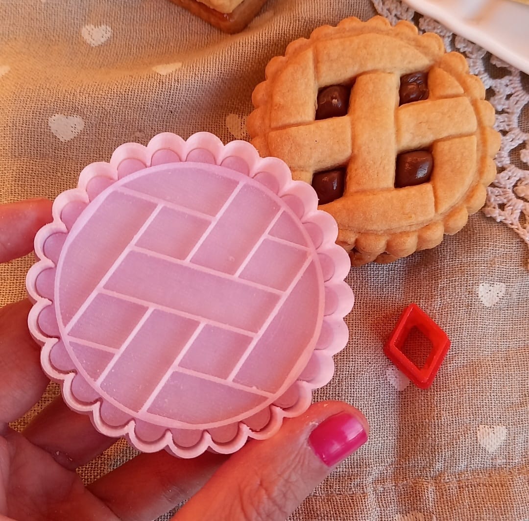 Stampo per biscotti a forma di Crostatina cerchio