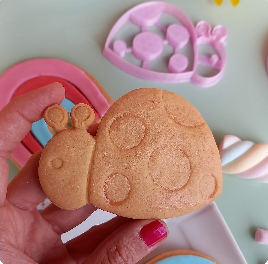 Stampo per biscotti a forma di Coccinella di primavera