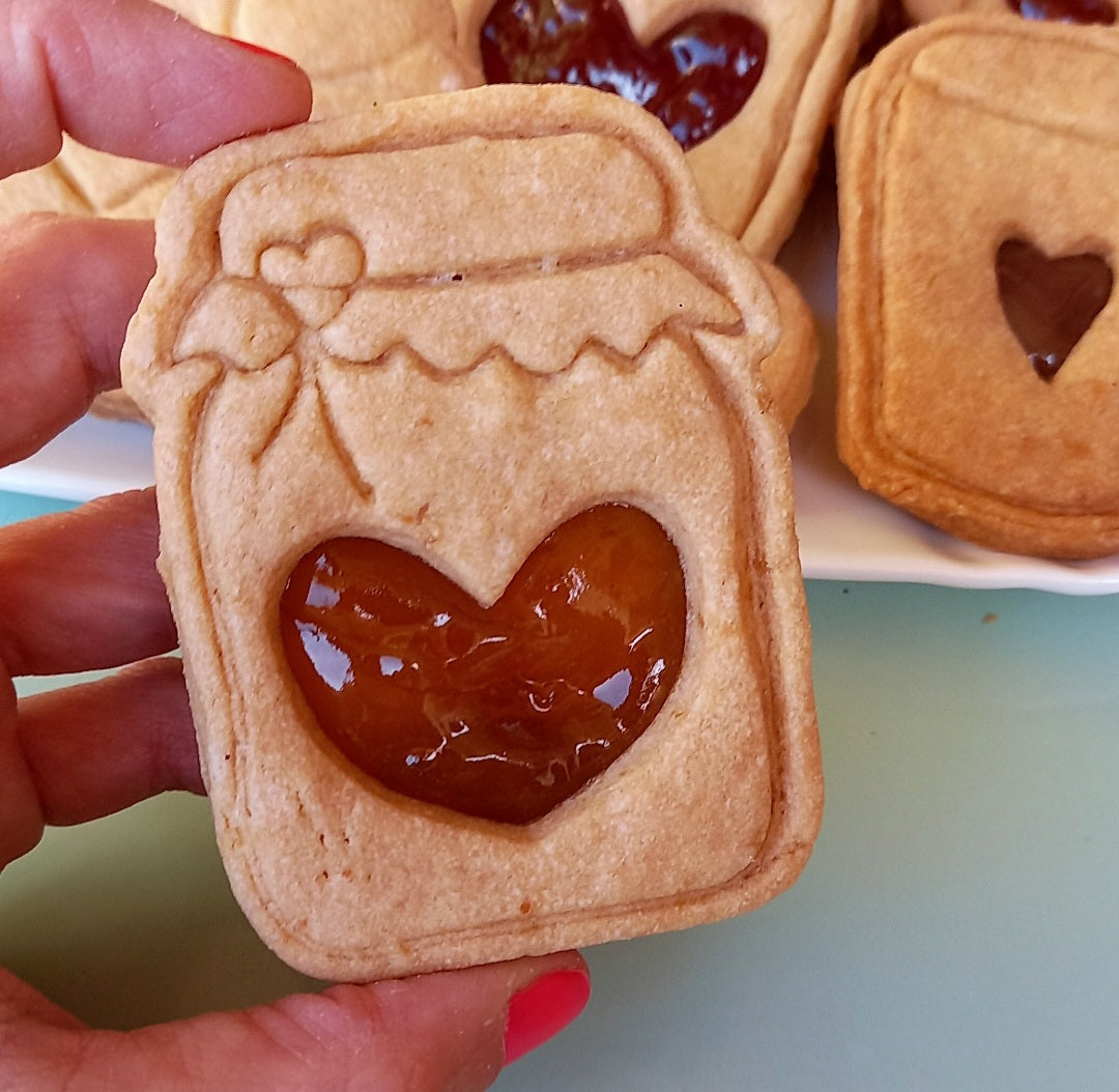 Stampo per biscotti a forma di Orsetto cuore di marmellata – La Ladra di  Biscotti