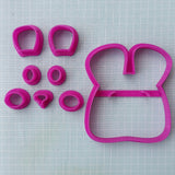 Stampo per biscotti a forma di Coniglio Rabbit scomponibile