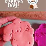 Stampo per biscotti a forma di Pancia papà