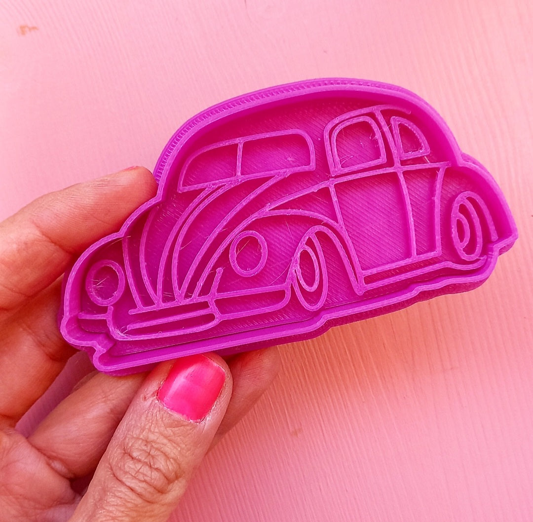 Stampo per biscotti a forma di Auto maggiolino profilo