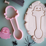 Stampo per biscotti a forma di Cucchiaino Fantasma