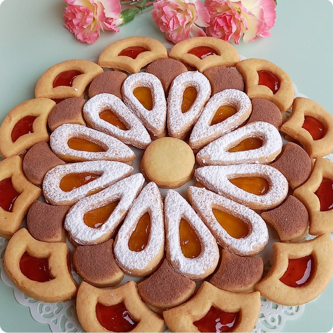 Stampo per biscotti a forma di Biscotorta Zoe farcita (6 pz)
