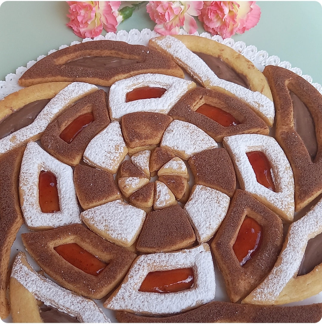 Stampo per biscotti a forma di Biscotorta Annika farcita (6 pz)