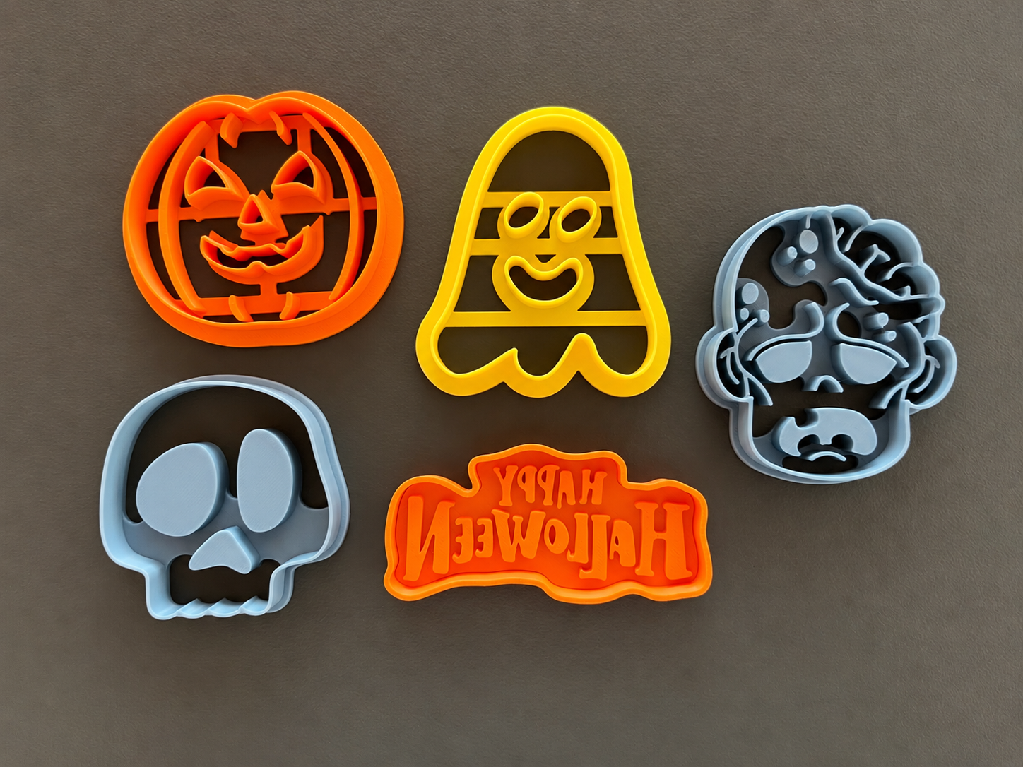 Set formine per biscotti a tema Halloween S (5 pezzi)