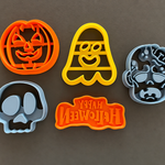 Set formine per biscotti a tema Halloween S (5 pezzi)
