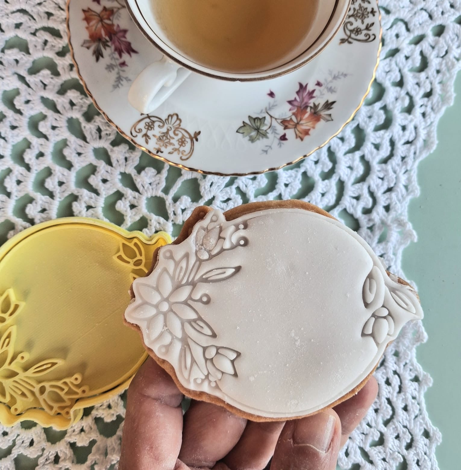 Stampo per biscotti a forma di Cornice Decorata 6