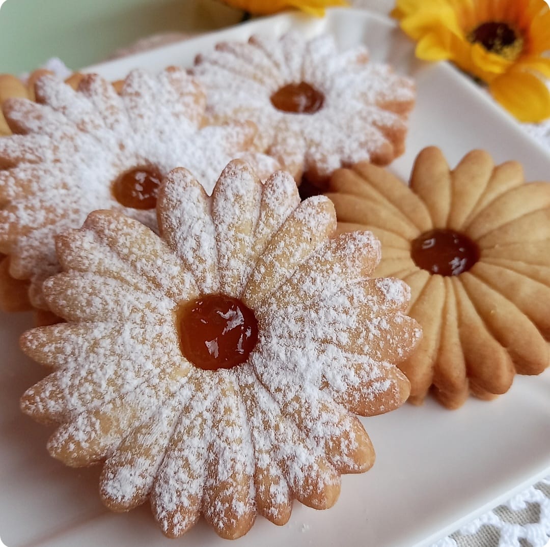 Stampo per biscotti a forma di Set Margherita marmellata real