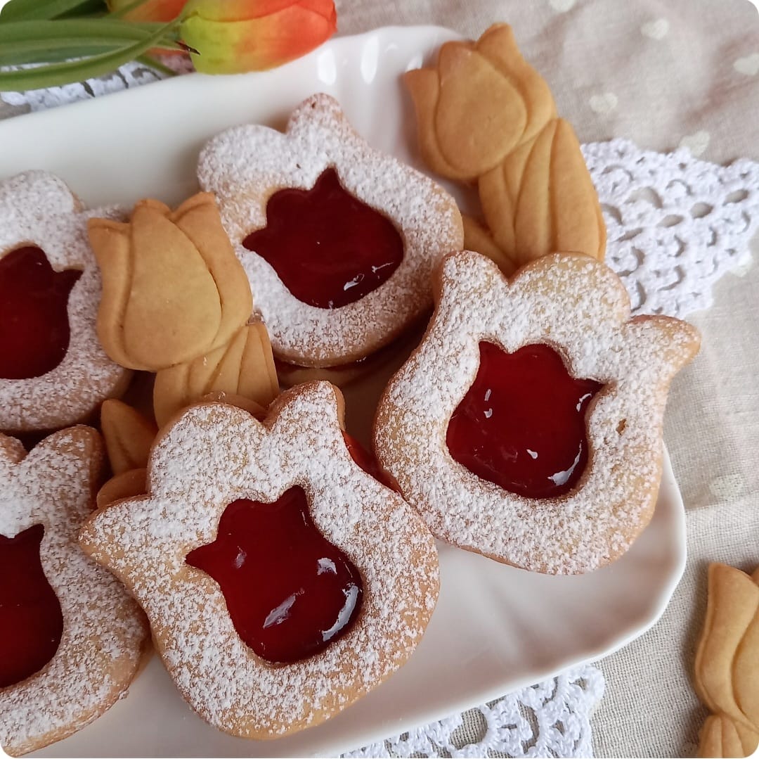 Stampo per biscotti a forma di Tulipano farcito