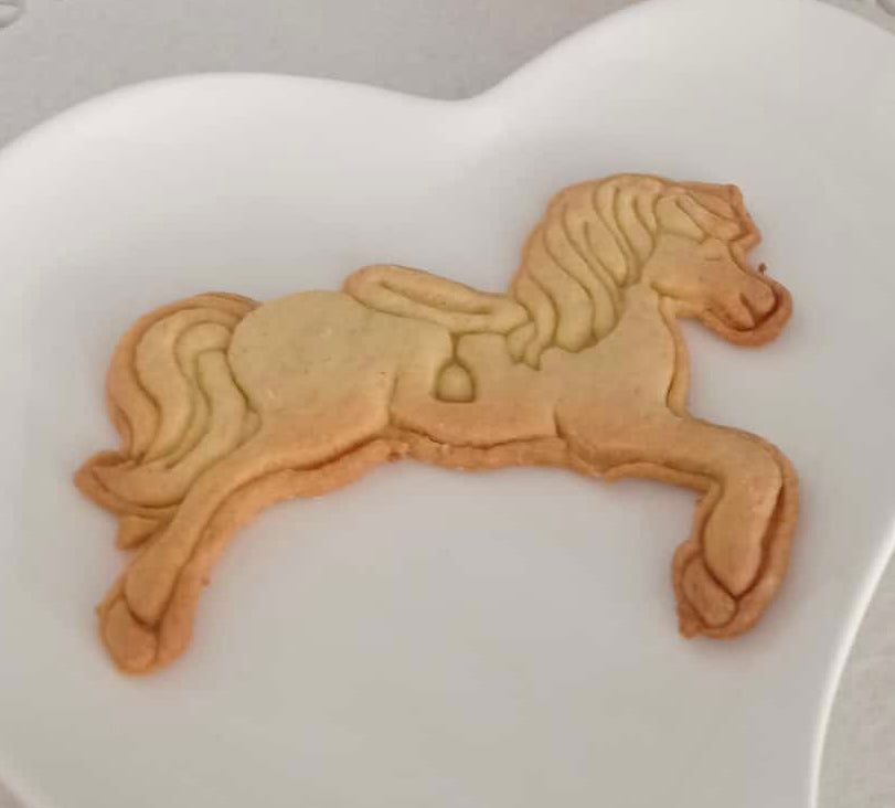 Stampo per biscotti a forma di Cavallo (2 pz)