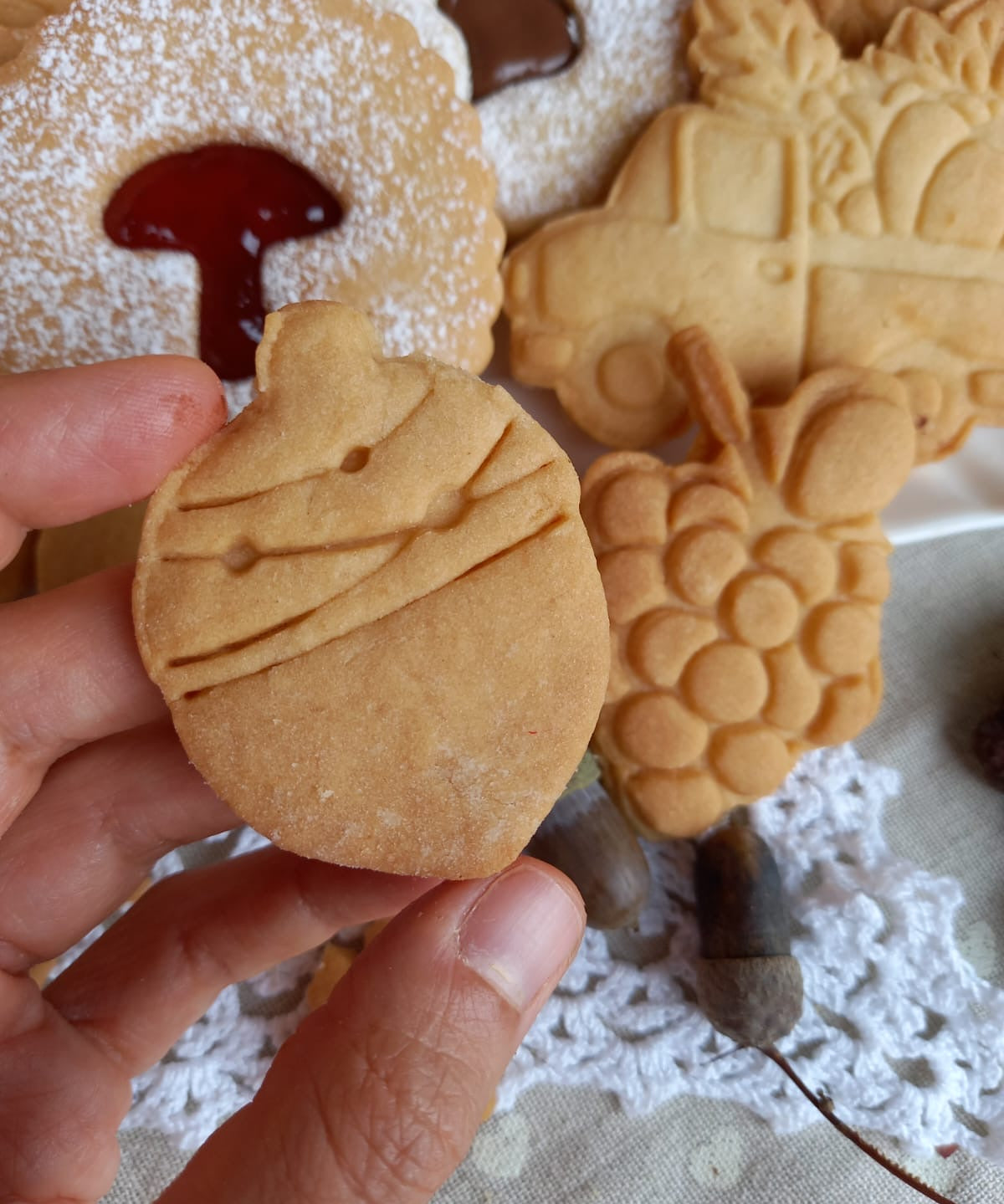 Stampo per biscotti a forma di Ghianda