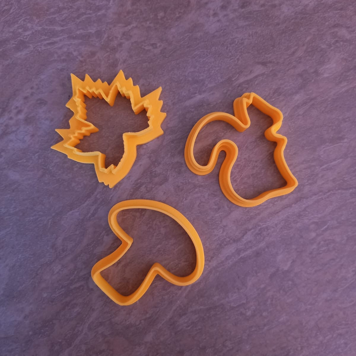 Stampo per biscotti a forma di Set 3 mimi forme + cerchio cappettato