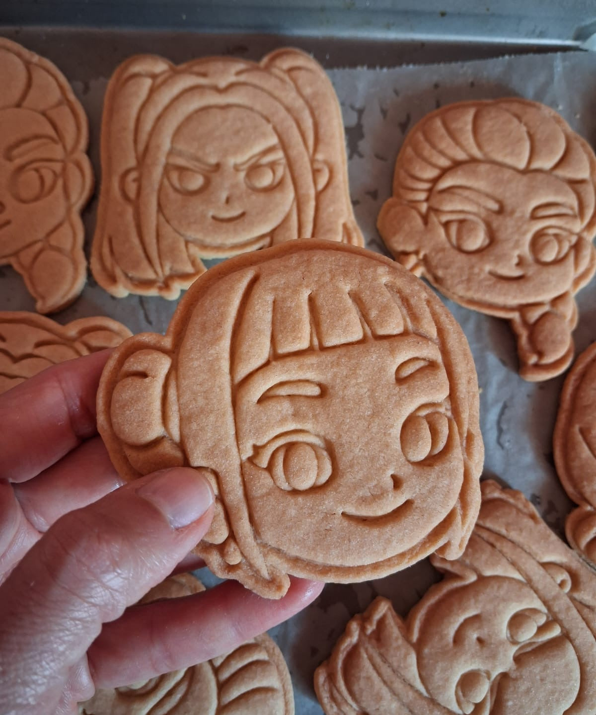 Stampo per biscotti a forma di Demon Hunters 3
