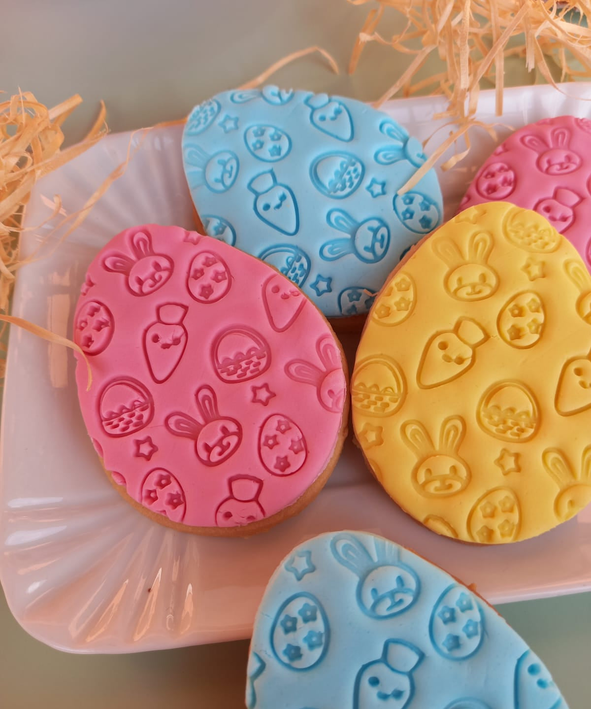 Stampo per biscotti a forma di Texture Pasqua