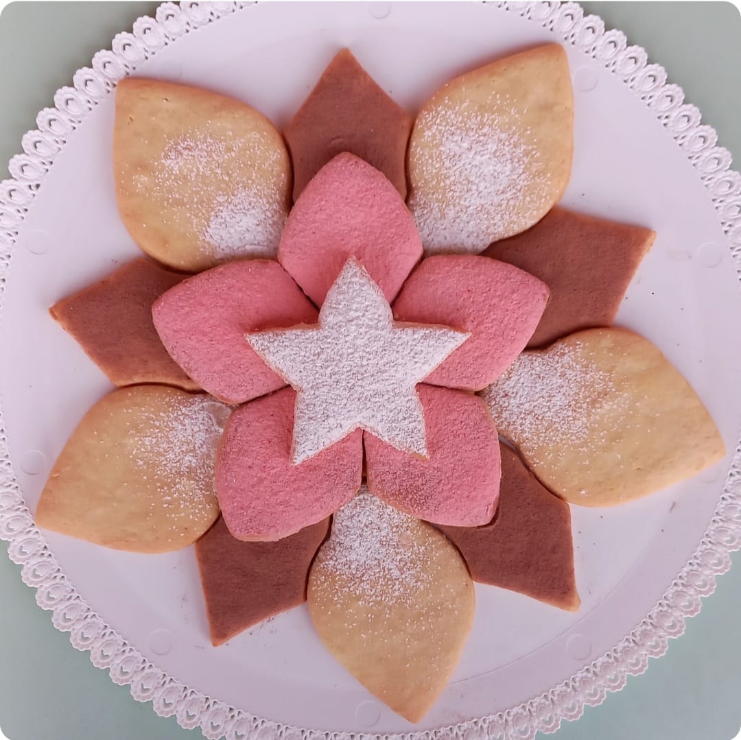 Stampo per Biscotti a forma di Biscotorta Stella di Natale (5 pz)