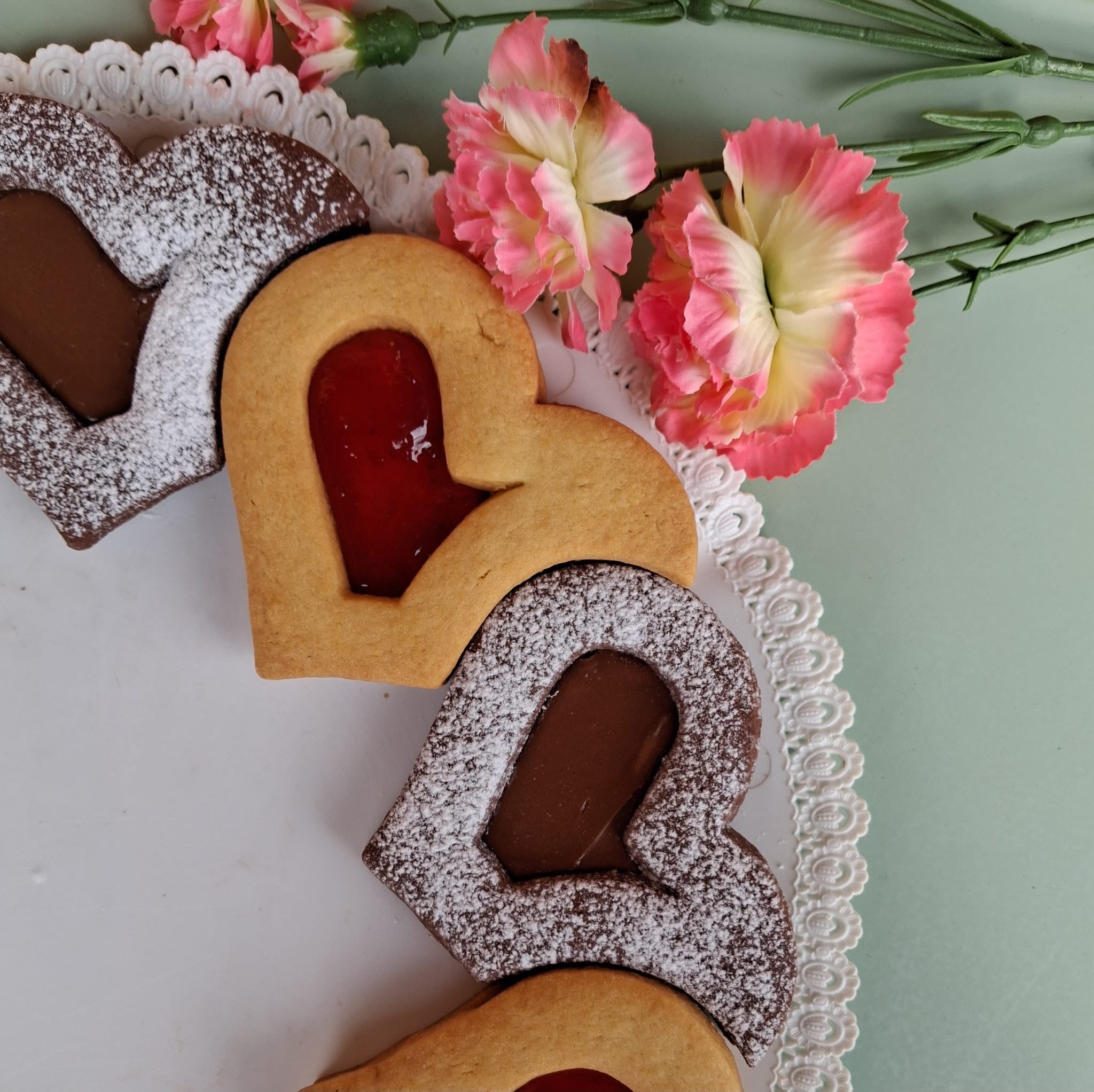 Stampo per biscotti a forma di Biscotorta Valentine