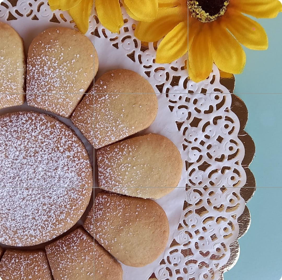 Stampo per biscotti a forma di Biscotorta Margherita (2 pz)