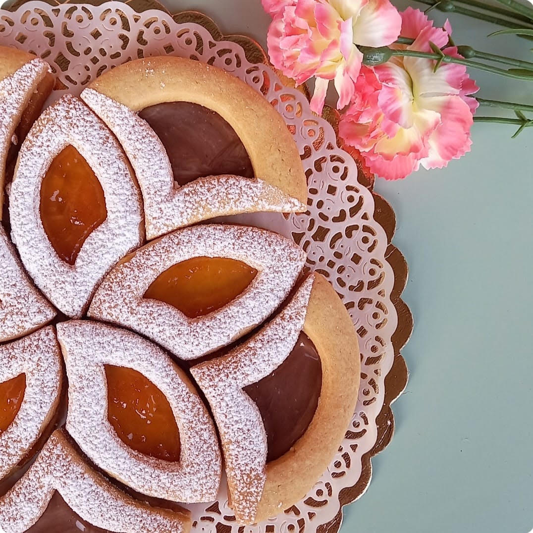 Stampo per biscotti a forma di Biscotorta Ludovica farcita (4 pz)